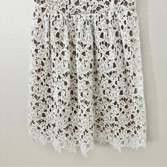 Love Fire Mini White Overlay Dress - Picture 3 of 9